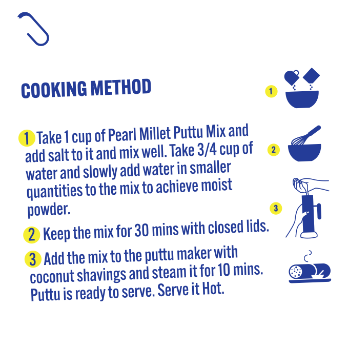 Pearl Millet Puttu